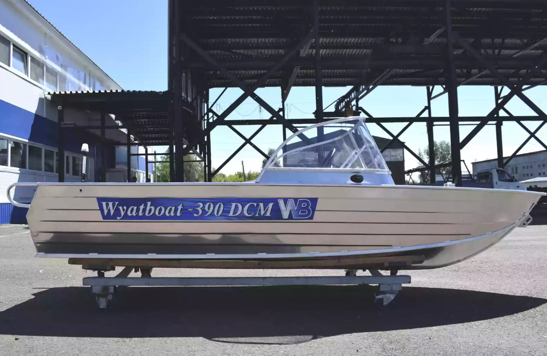 Алюминиевая лодка Wyatboat-390 DCM в Северске
