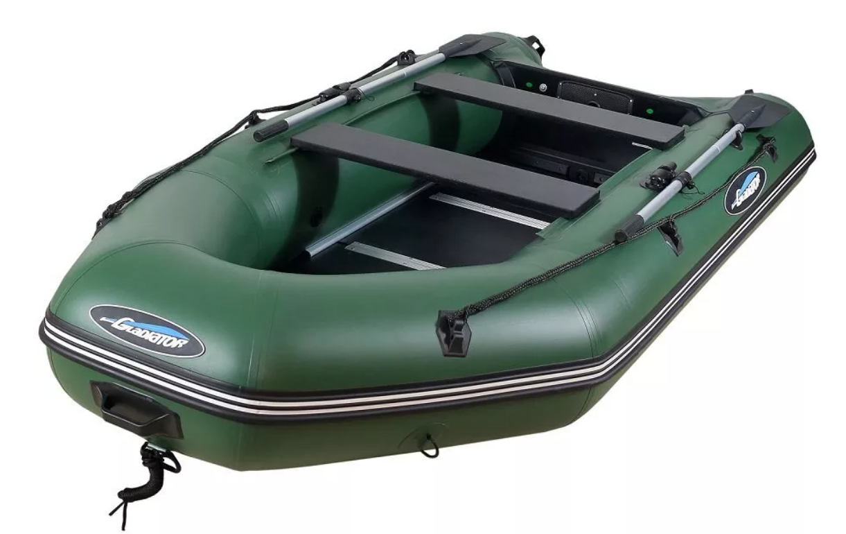МОТОРНО-ГРЕБНАЯ ЛОДКА ПВХ GLADIATOR A 320 ТК С ФАНЕРНЫМ ПОЛОМ в Северске
