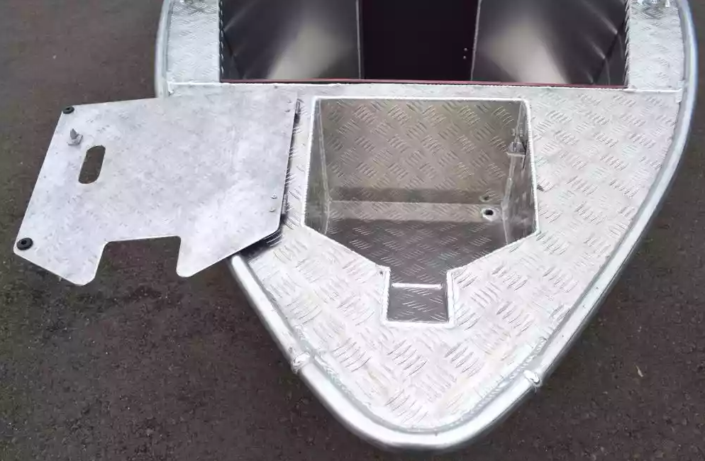 Алюминиевая лодка Wyatboat-390 DCM Увеличенный борт в Северске
