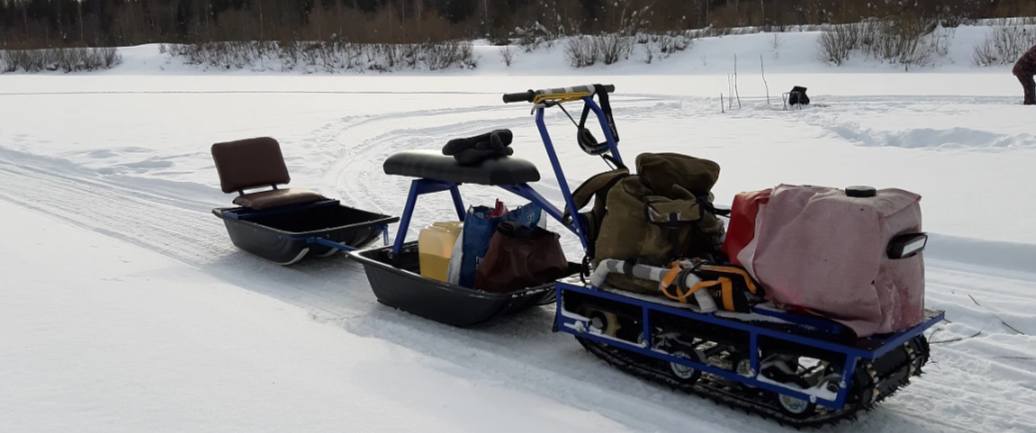Мотобуксировщик Альбатрос-L 6.5 без фары в Северске