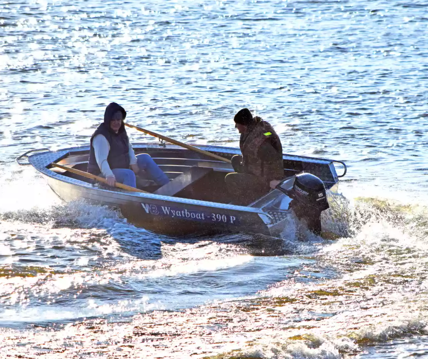 Алюминиевая лодка Wyatboat-390 P в Северске