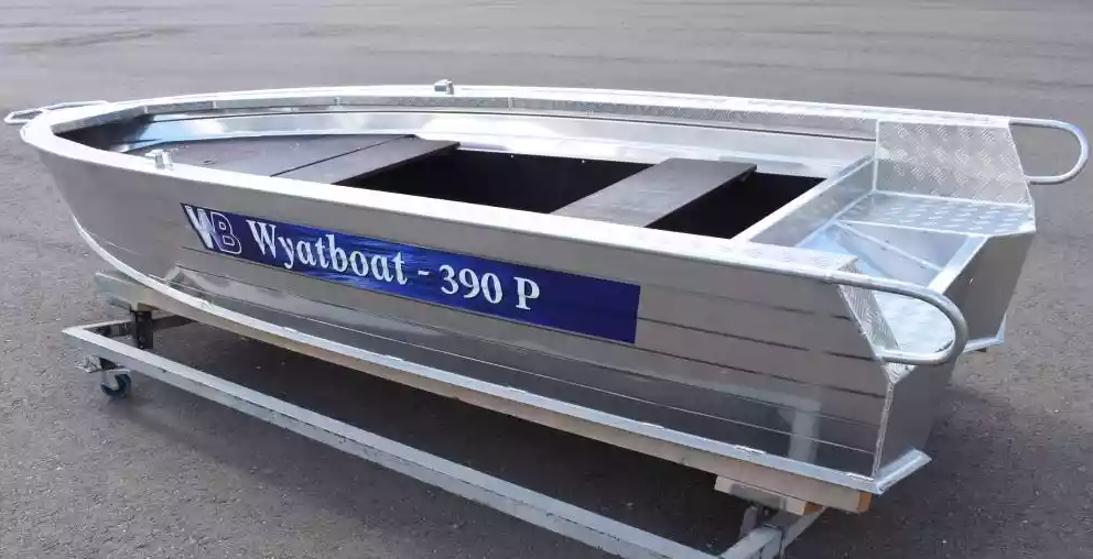 Алюминиевая лодка Wyatboat-390Р Fish в Северске