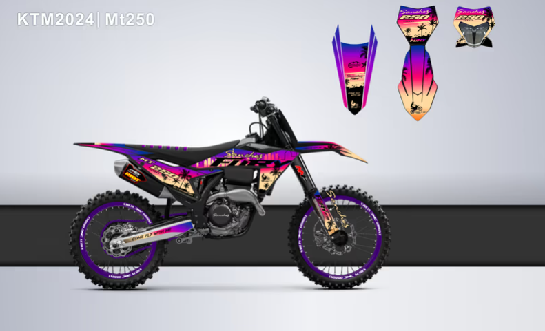 Кроссовый мотоцикл Sanchez Fury MT250 в Северске