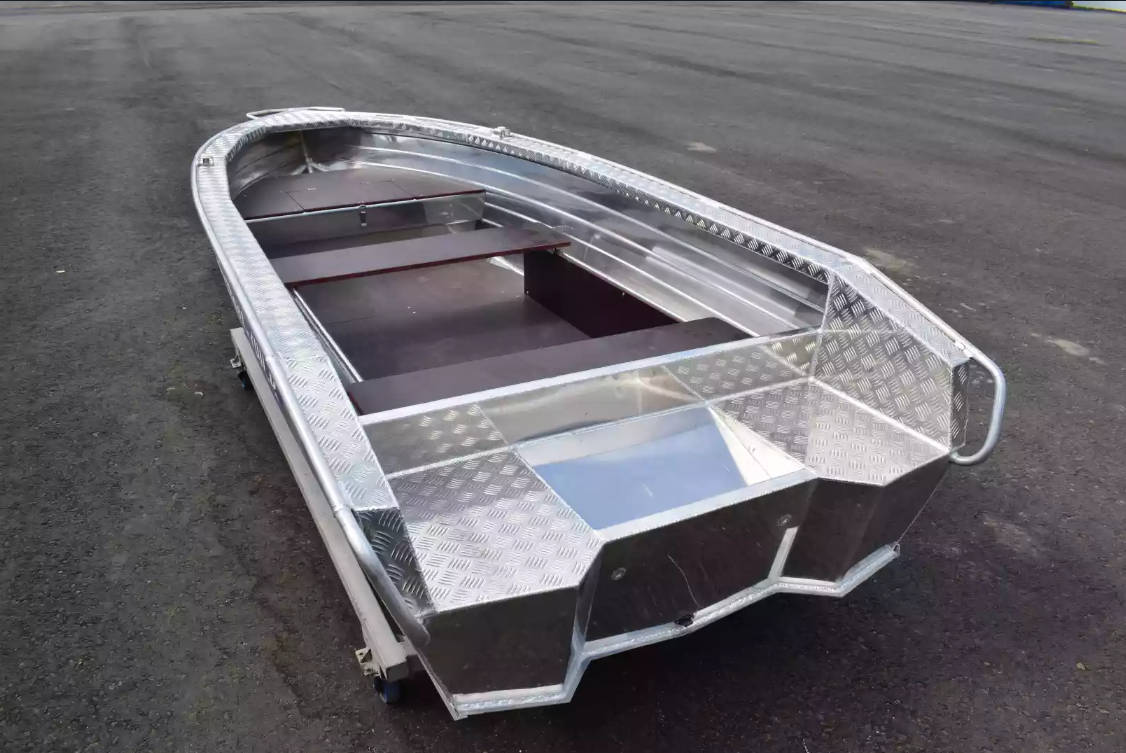 Алюминиевая лодка Wyatboat-390Р Увеличенный борт в Северске