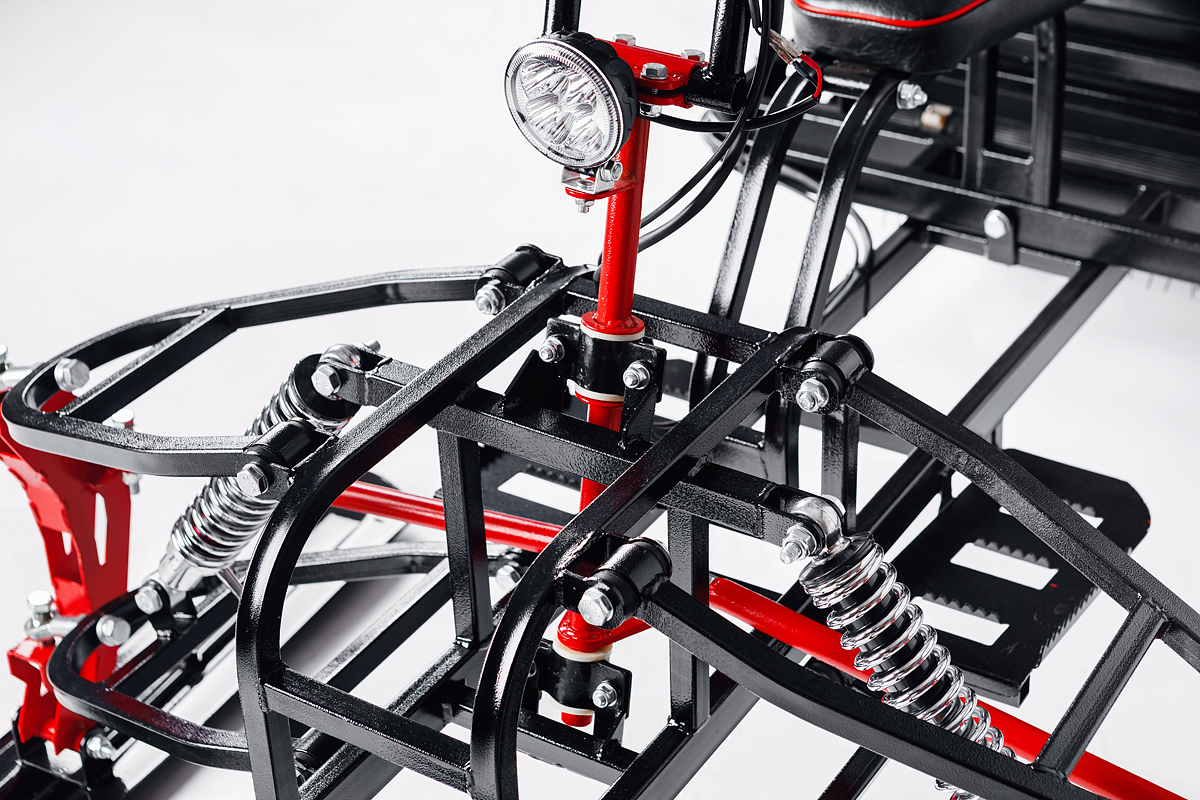 Лыжный модуль IKUDZO с подогревом ручек пластиковые лыжи в Северске