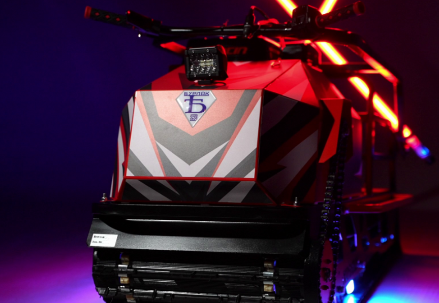 Мотобуксировщик Бурлак ХОЗЯИН-2 в Северске