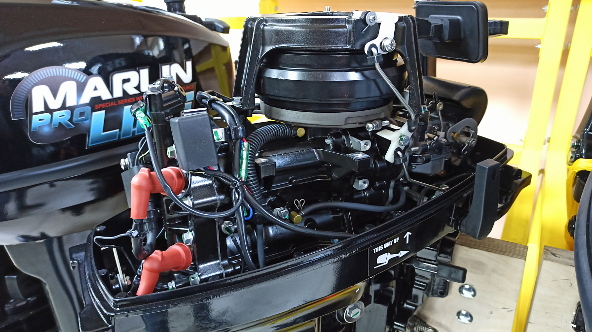 КОМПЛЕКТ Лодка MISHIMO PRO 350 + ЛОДОЧНЫЙ МОТОР MARLIN MP 9.9 (20) AMHS PRO в Северске