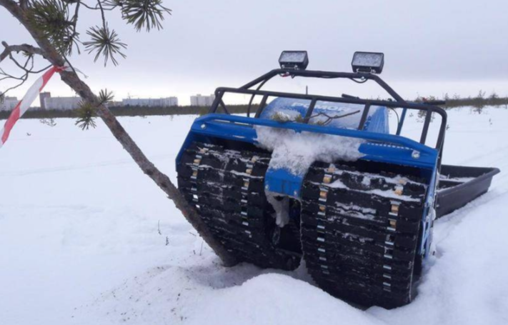 Мотобуксировщик POMOR X-2 K20 в Северске