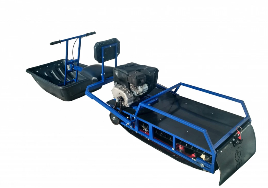 Мотобуксировщик толкач Альбатрос-XL8 с модулем. Без фары, тележки в Северске