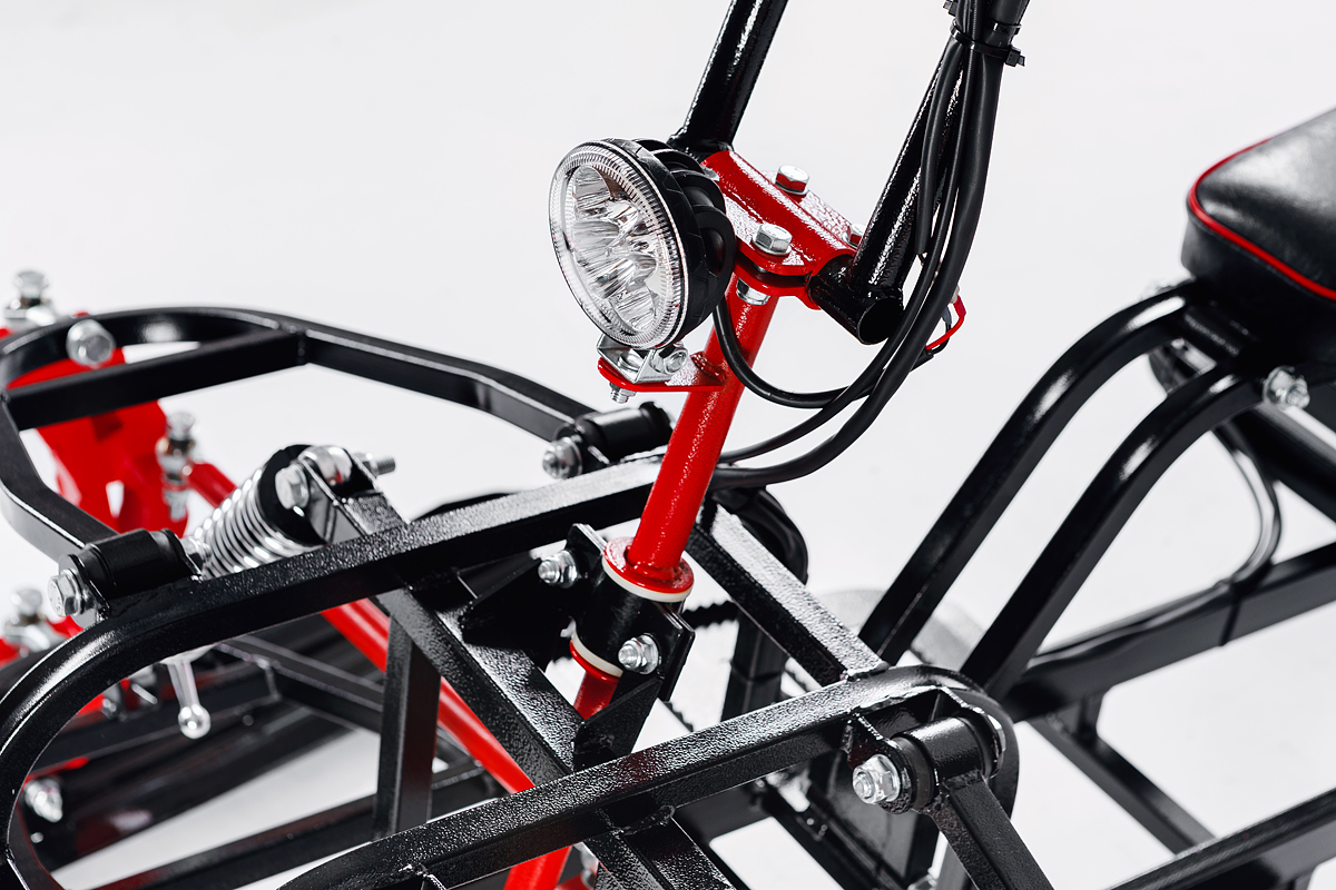 Лыжный модуль IKUDZO с подогревом ручек пластиковые лыжи в Северске