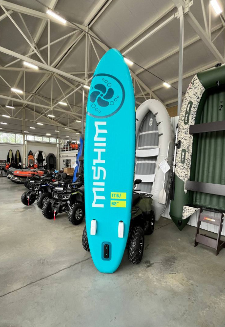 SUP (САП) Доска MISHIMO PRO-MAX Light Teal 11’ (335см) в Северске