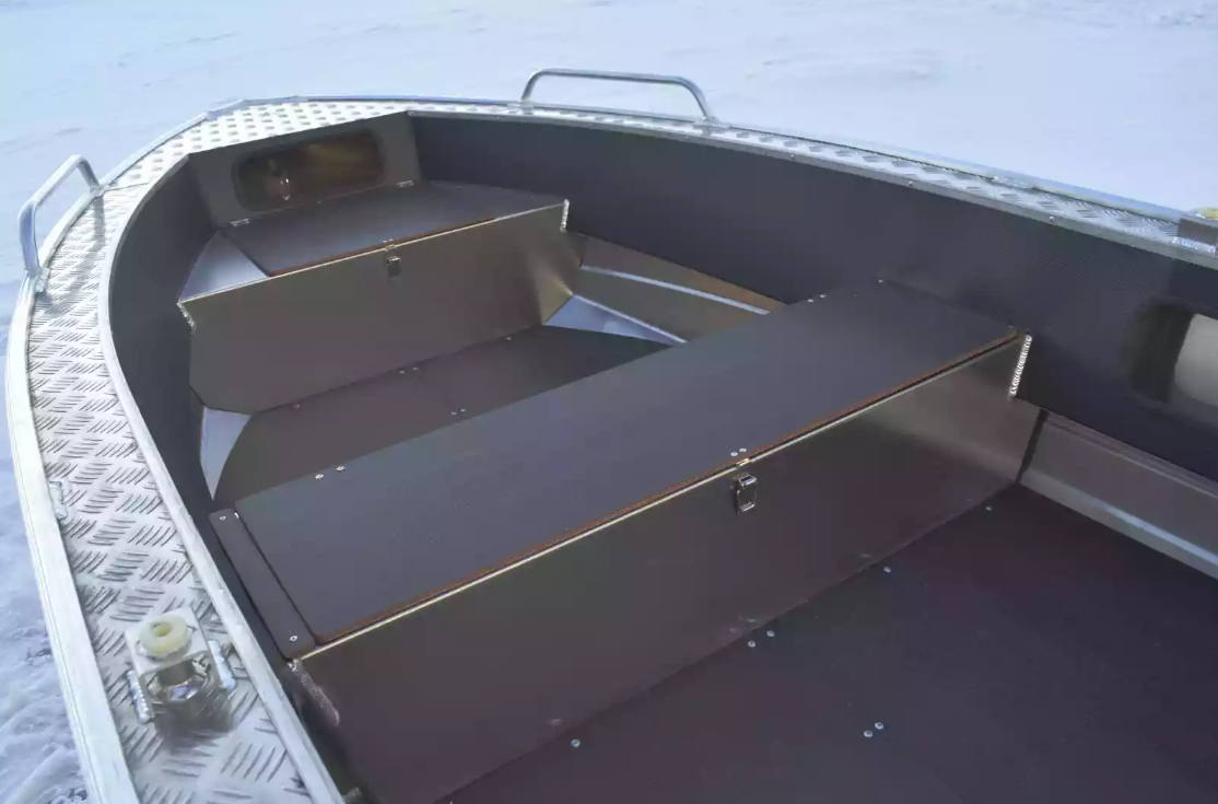 Алюминиевая лодка Wyatboat-370 в Северске