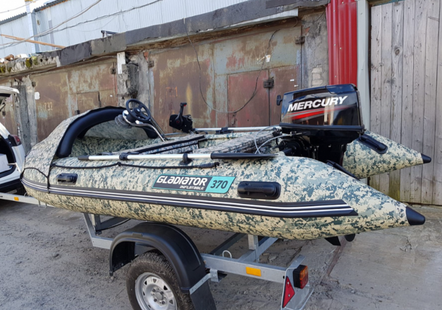 НАДУВНАЯ ЛОДКА GLADIATOR C370AL в Северске
