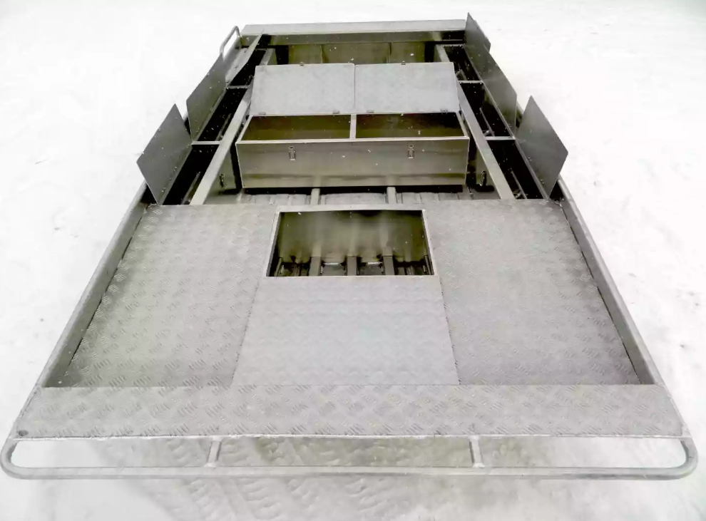 Алюминиевая лодка Wyatboat-390 Jonboat в Северске