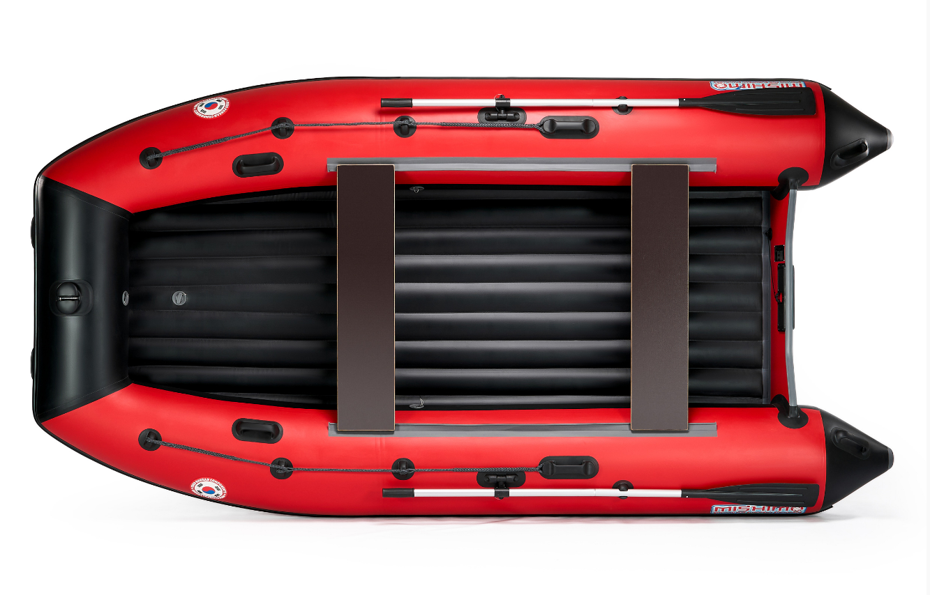 КОМПЛЕКТ ЛОДКА MISHIMO RAPID 380 + ЛОДОЧНЫЙ МОТОР MARLIN MP 9.9 (20) AMHS PROLINE FORCE в Северске