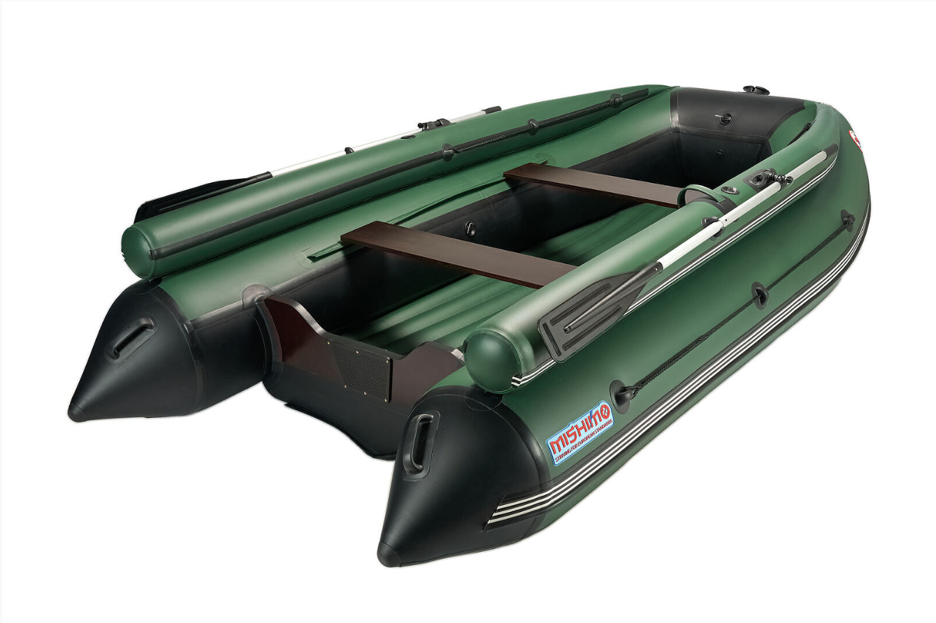 КОМПЛЕКТ ЛОДКА MISHIMO FAMILY LITE 370 + МОТОР MARLIN MP 9.9 AMHS PROLINE FORCE в Северске