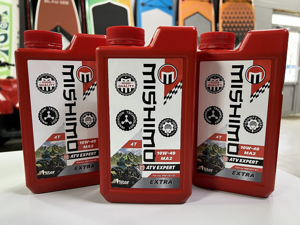 Масло MISHIMO 4T ATV EXPERT (EXTRA) 10w40 1 л в Северске