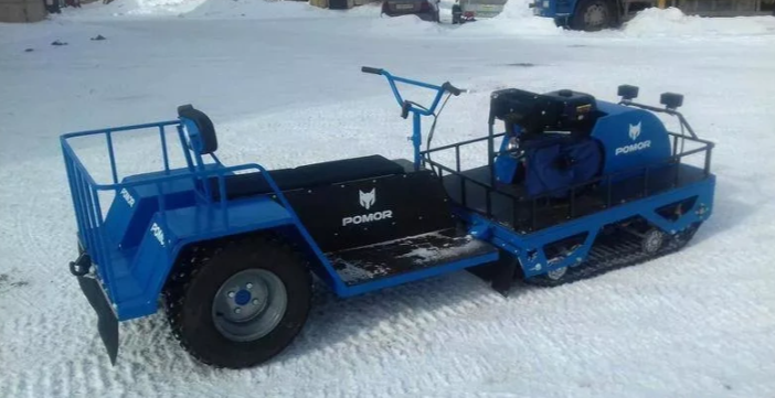 Мотобуксировщик POMOR X-2 K20 в Северске