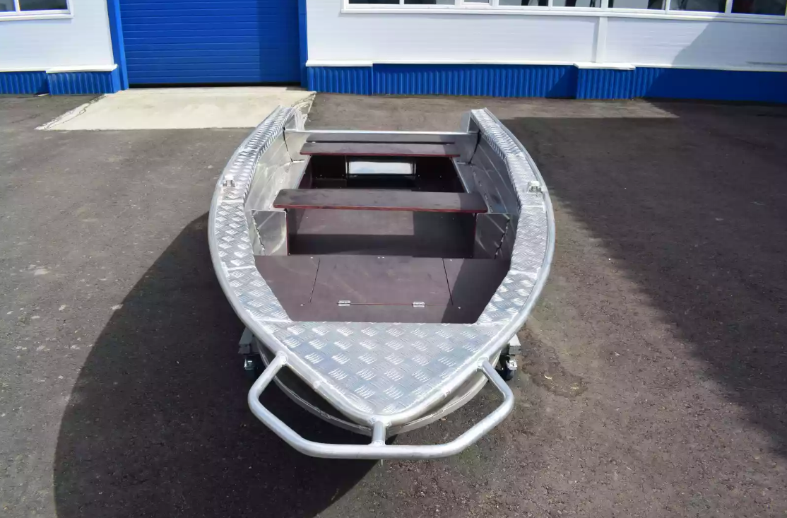 Алюминиевая лодка Wyatboat-390Р Увеличенный борт в Северске