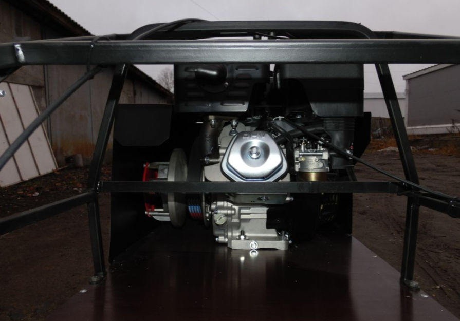 Мотобуксировщик AhtaR Зима 9 л/с с вариатором в Северске