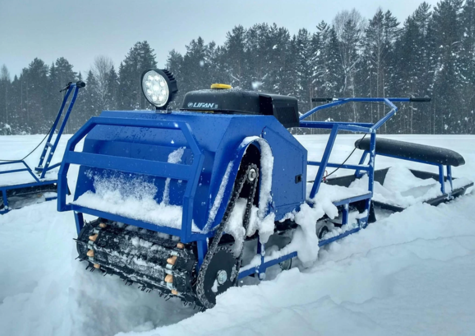 Мотобуксировщик Альбатрос-XLV 9 мини, тележки, 1250 мм в Северске