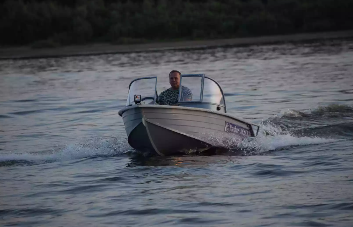 Алюминиевая лодка Wyatboat-390 DCM в Северске