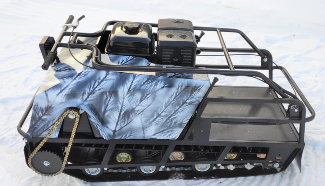 Мотобуксировщик Irondog (Железная собака) M500 20  Камуфляж Охотник в Северске