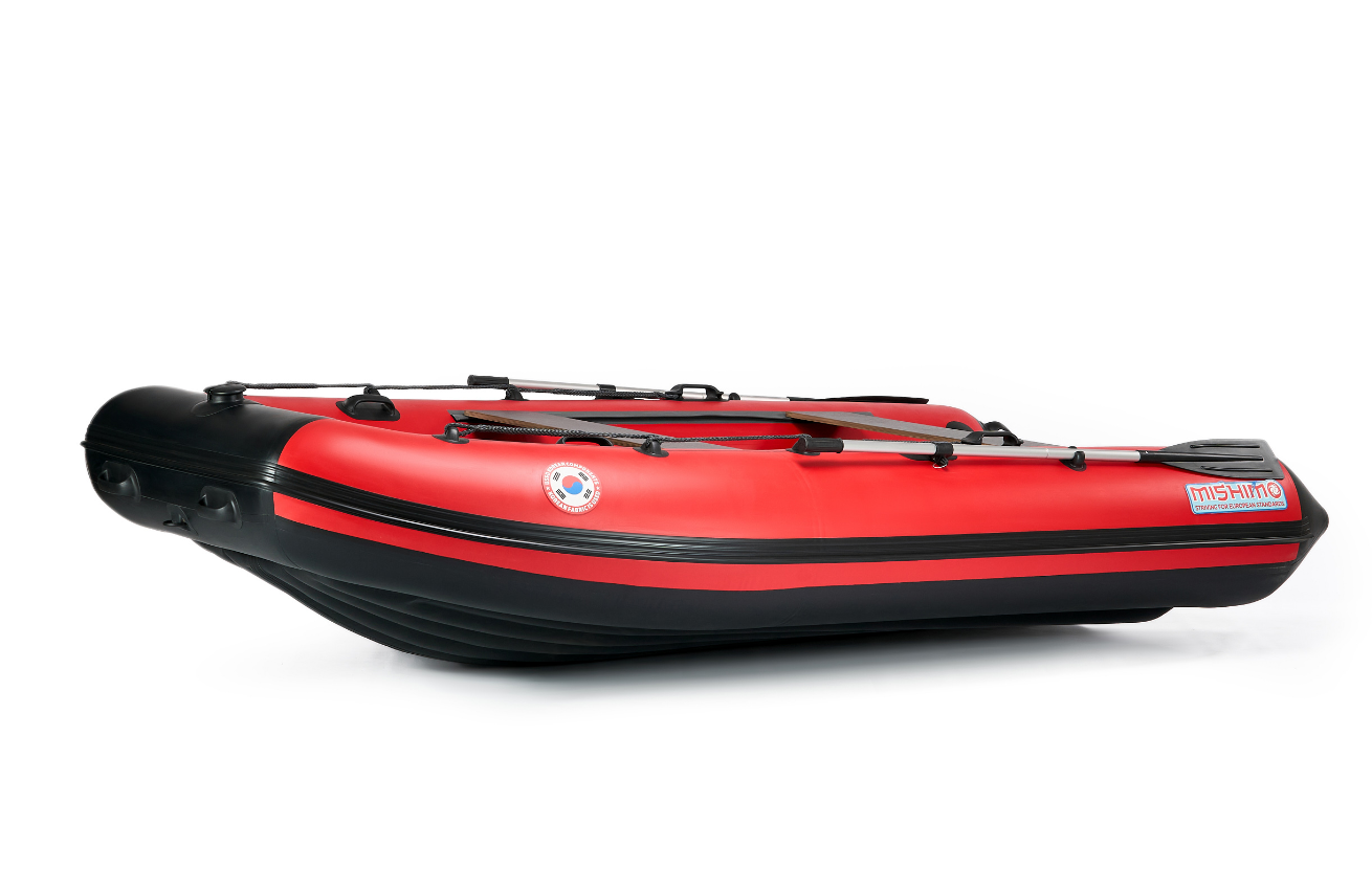КОМПЛЕКТ ЛОДКА MISHIMO RAPID 380 + ЛОДОЧНЫЙ МОТОР MARLIN MP 9.9 (20) AMHS PROLINE FORCE в Северске