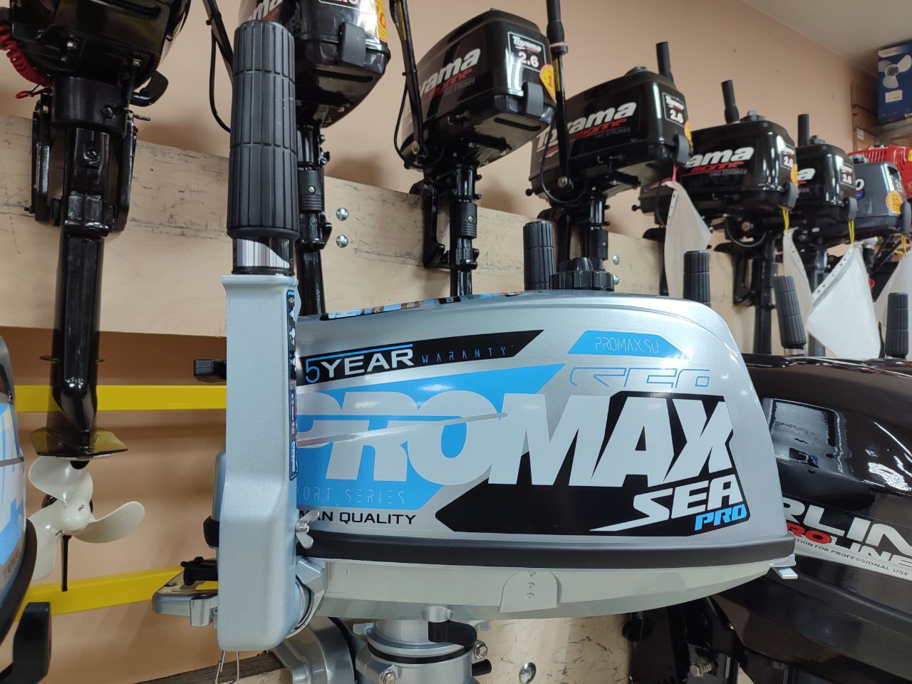 Лодочный мотор PROMAX SP5FHS (внешний бак 12 л) в Северске