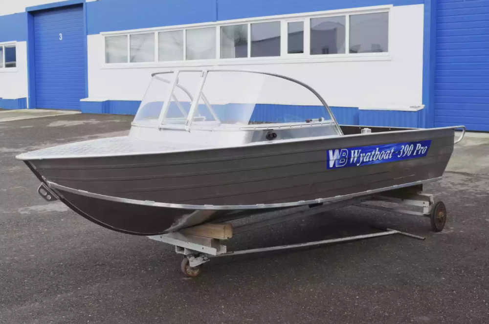 Алюминиевая лодка Wyatboat-390 Pro в Северске
