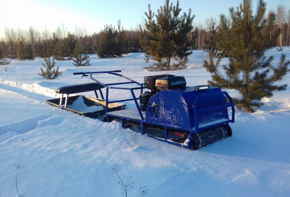 Мотобуксировщик Альбатрос-XLV 9 мини, тележки, 1250 мм в Северске