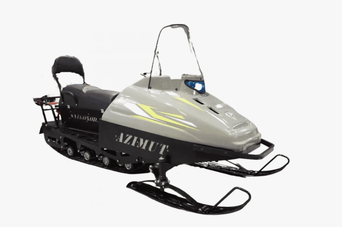 Миниснегоход Бурлак Азимут 20 л.с. , эл.запуск, реверс, тормоз гидравл, капот серый в Северске