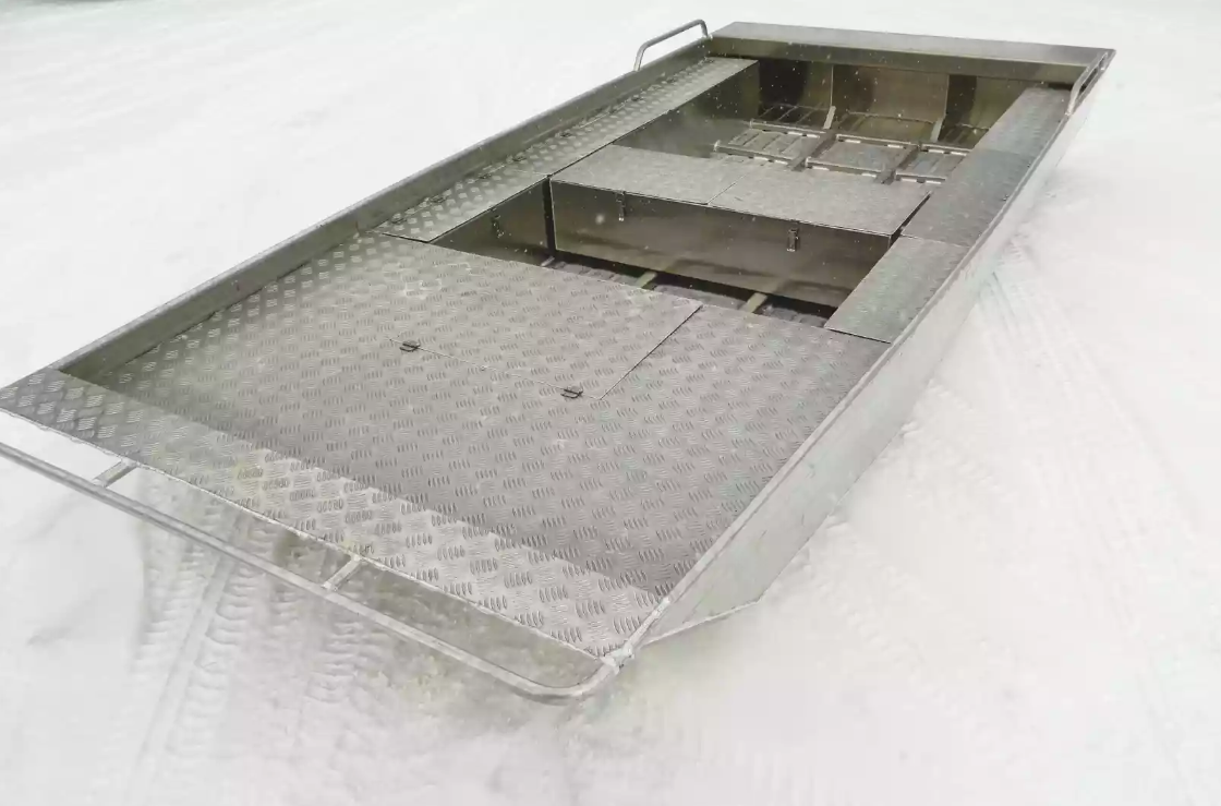 Алюминиевая лодка Wyatboat-390 Jonboat в Северске