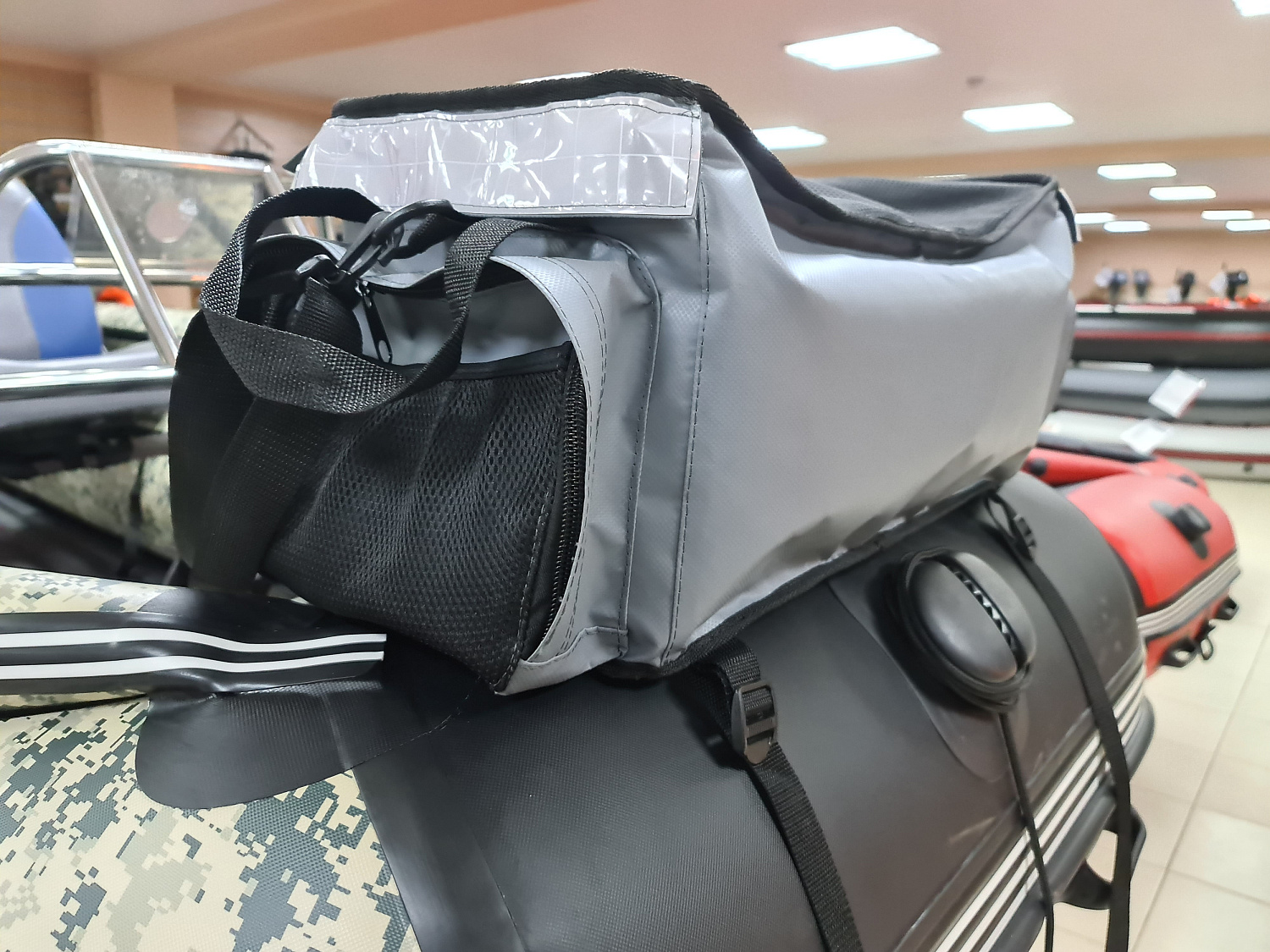 СУМКА ЛЮКС НА БАЛЛОН ДЛЯ ЛОДОК ПВХ 50Х25Х25 СМ в Северске