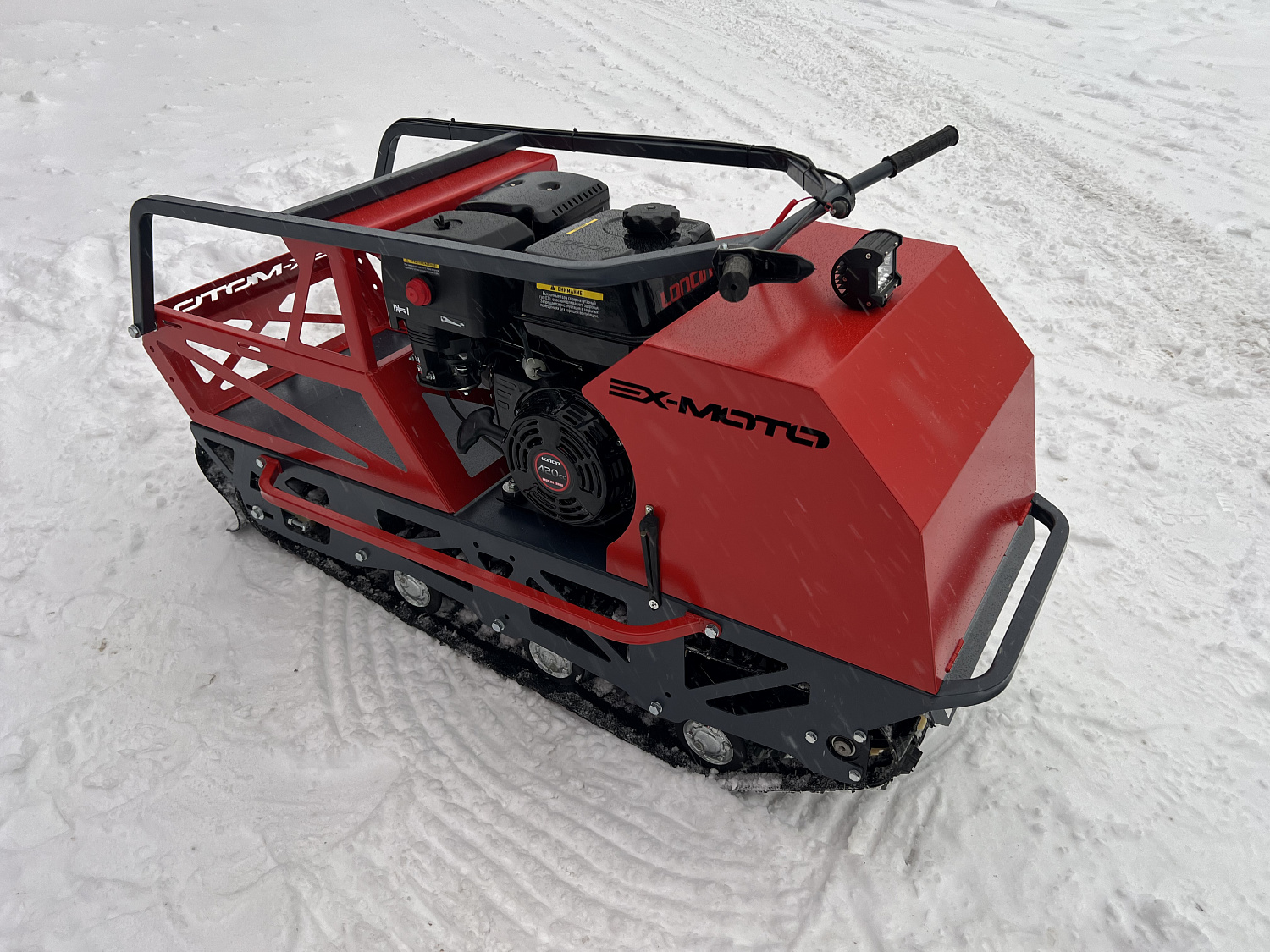 Мотобуксировщик EX-MOTO SNOWDOG S500 15л.с в Северске