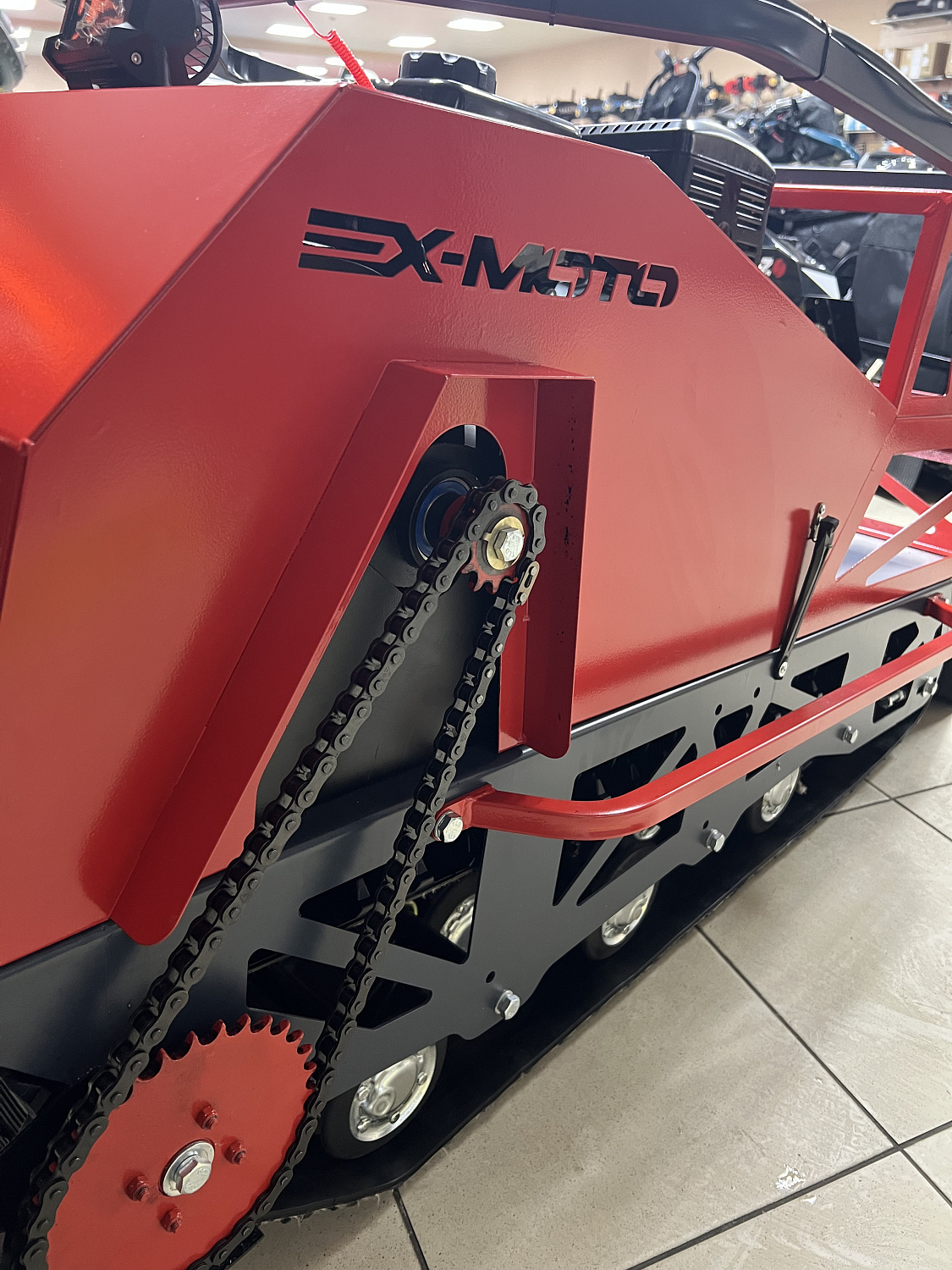 Мотобуксировщик EX-MOTO SNOWDOG S500 15л.с в Северске