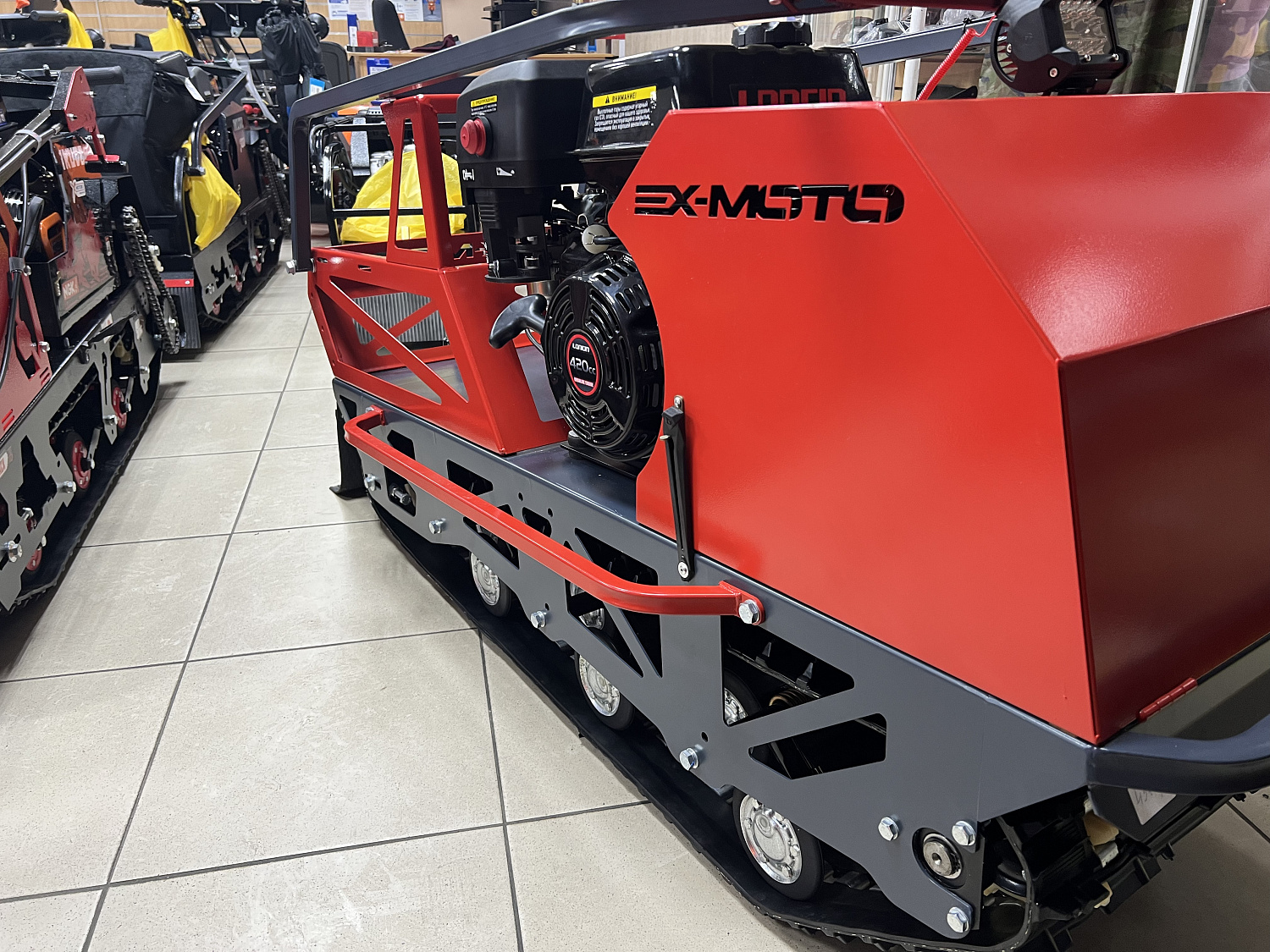 Мотобуксировщик EX-MOTO SNOWDOG S500 15л.с в Северске