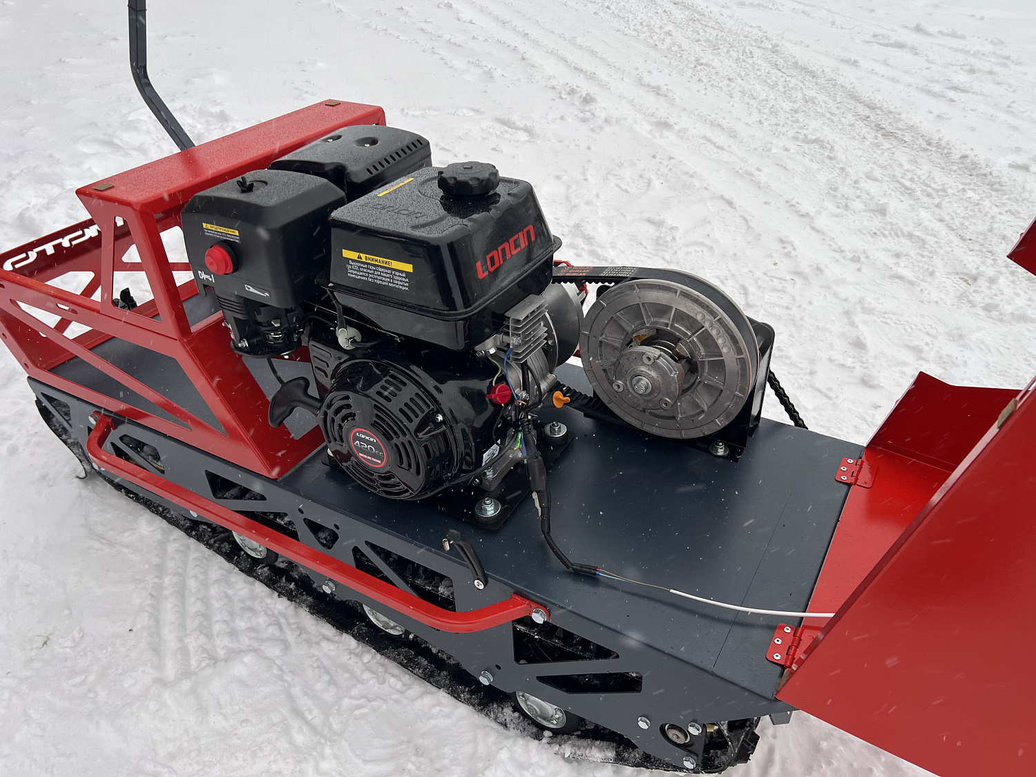 Мотобуксировщик EX-MOTO SNOWDOG S500 15л.с в Северске