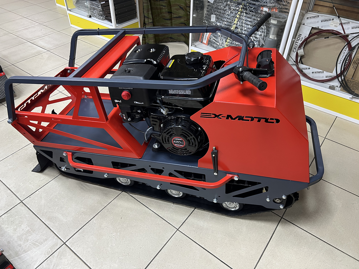 Мотобуксировщик EX-MOTO SNOWDOG S500 15л.с в Северске