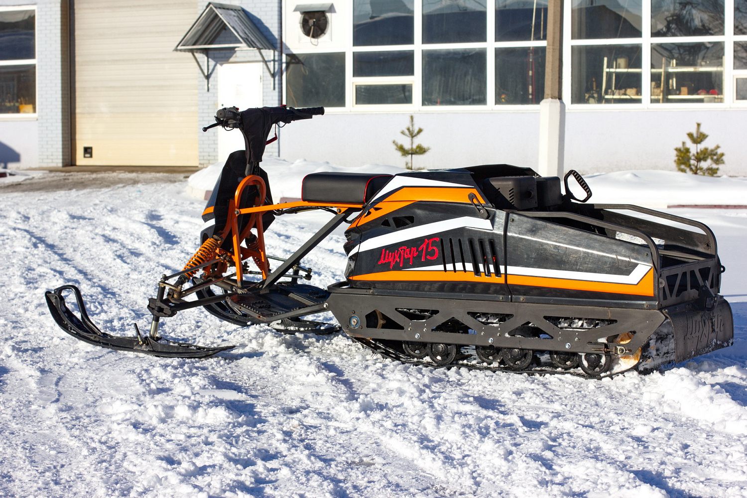 Мотобуксировщик IRBIS Мухтар 15 с лыжным модулем в комплекте в Северске