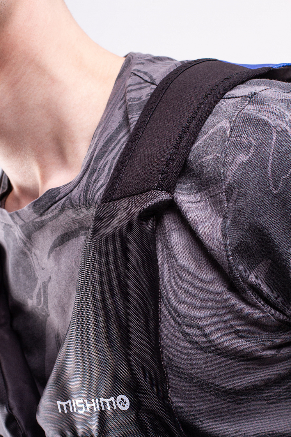 Жилет спасательный MISHIMO PRO Премиум качества Черно-синий в Северске