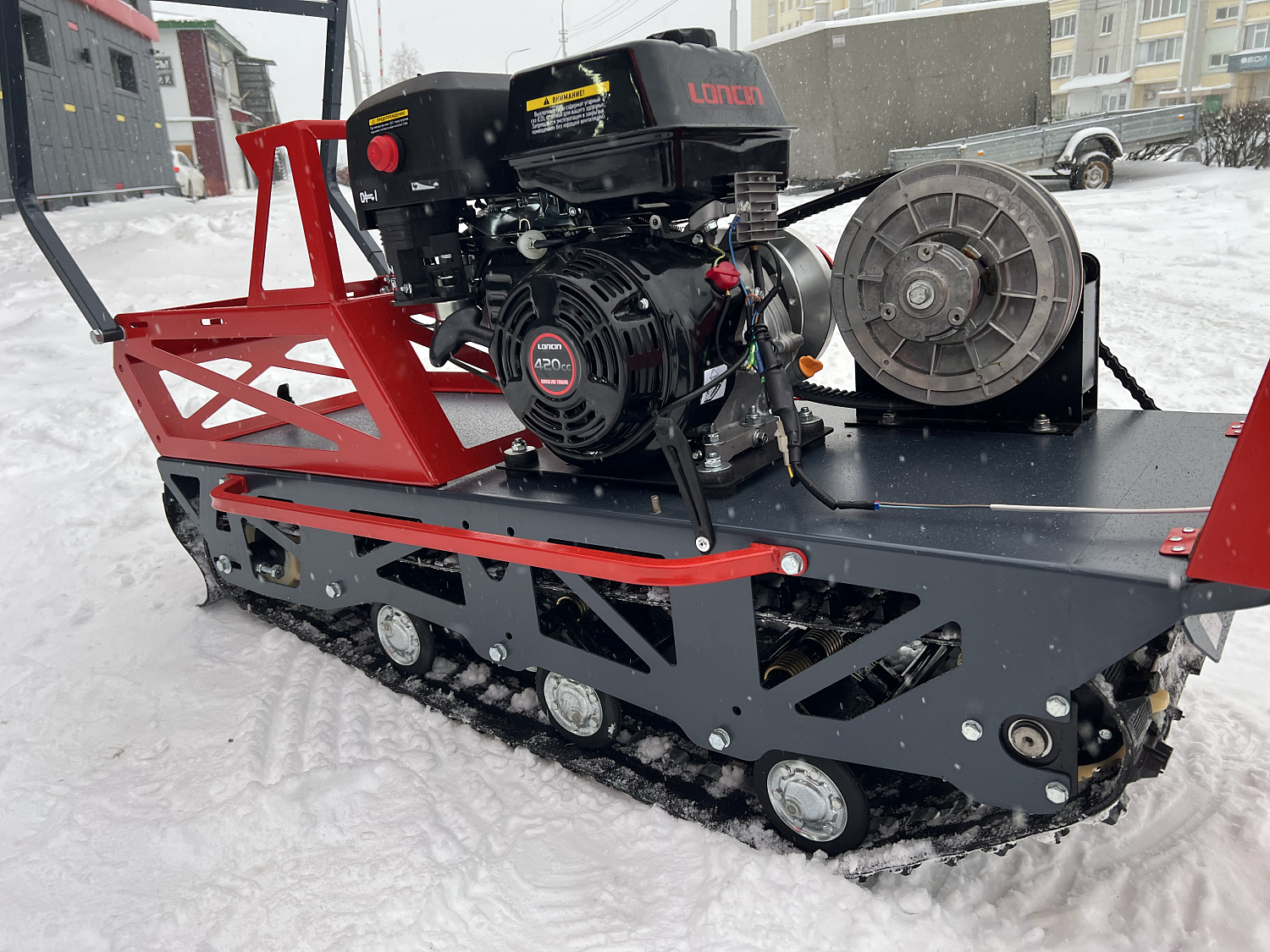 Мотобуксировщик EX-MOTO SNOWDOG S500 15л.с в Северске