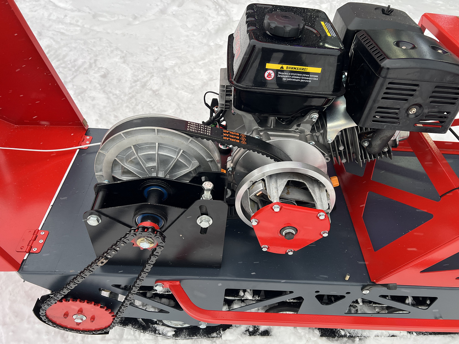 Мотобуксировщик EX-MOTO SNOWDOG S500 15л.с в Северске