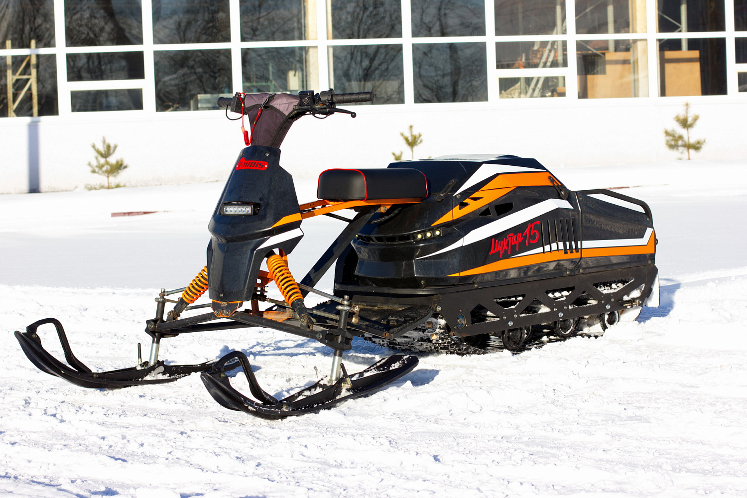 Мотобуксировщик IRBIS Мухтар 15 с лыжным модулем в комплекте в Северске