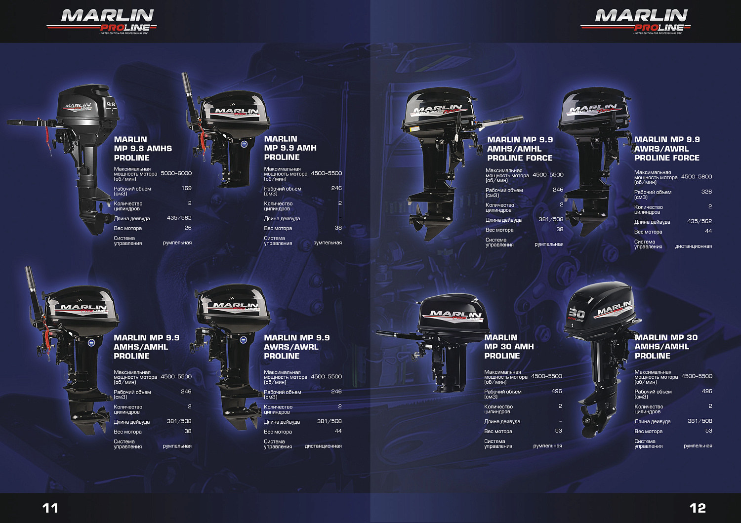 Лодочный мотор MARLIN PROLINE MP 30 AMHS в Северске